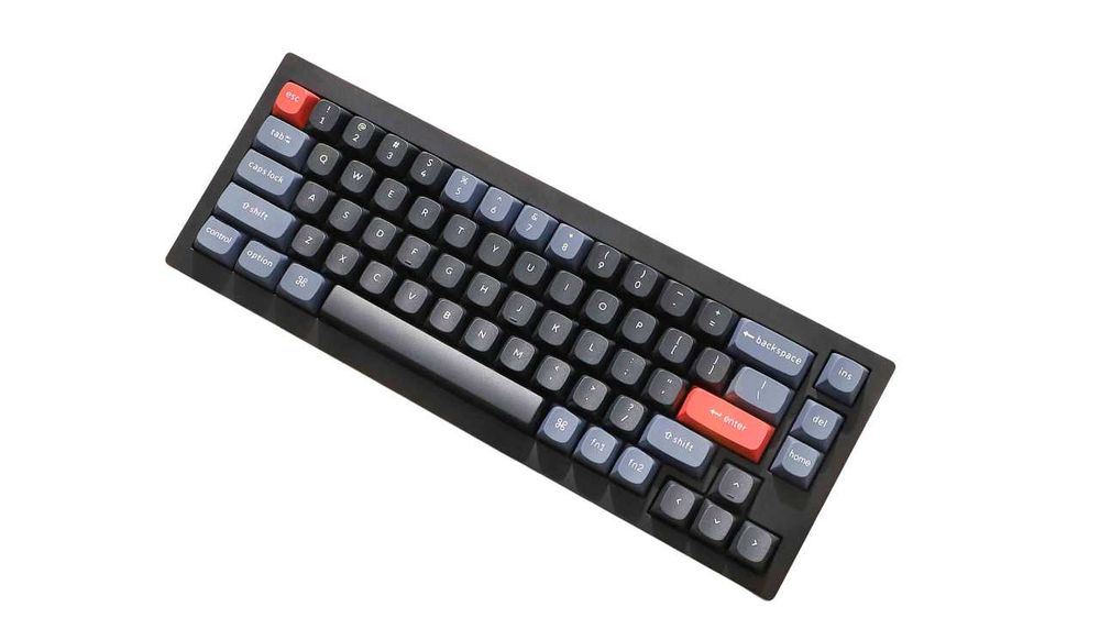 }Клавиатура Keychron V2 68 Key QMK Keychron K PRO Red Frosted/Carbon