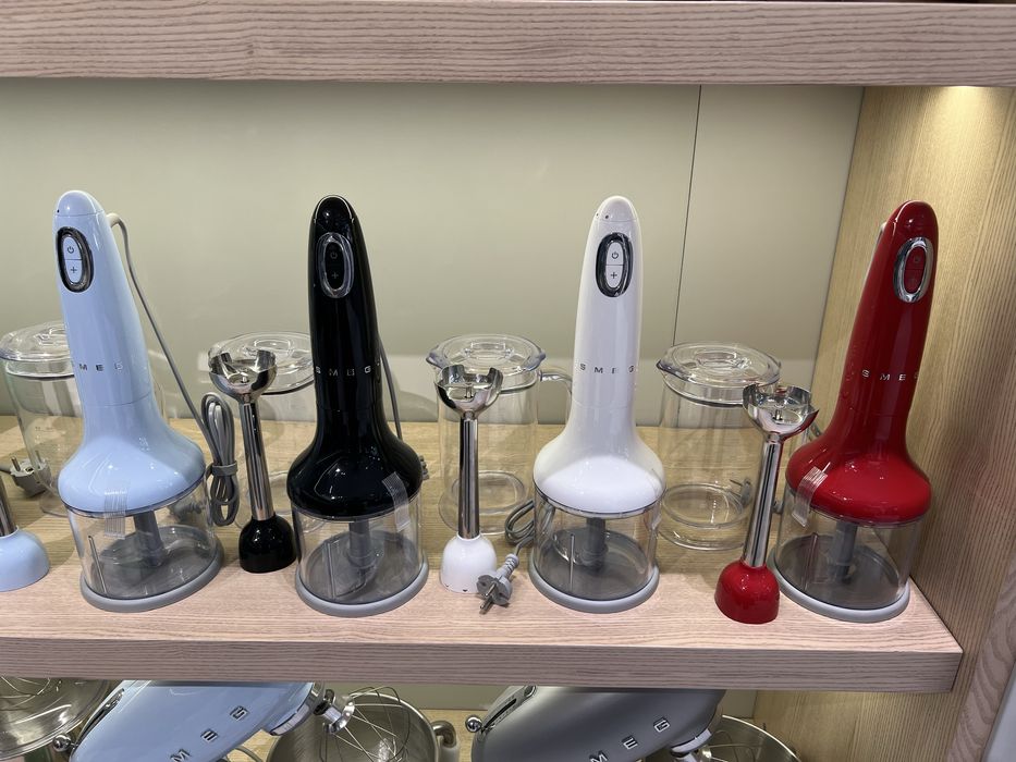 Smeg погружной блендер оригинал, 2 года гарантия, все цвета есть