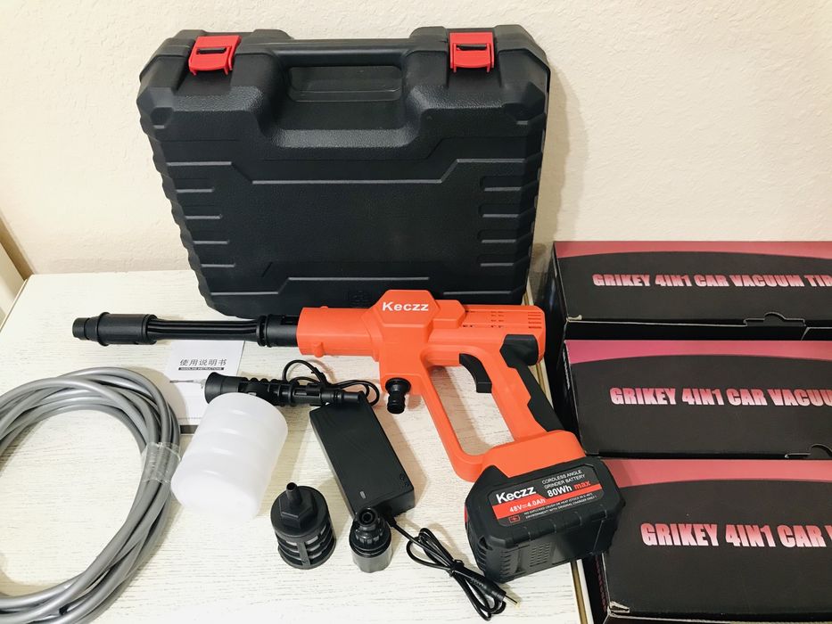 Шок качество! Беспроводной Карчер для мойки автомобиля, брусча