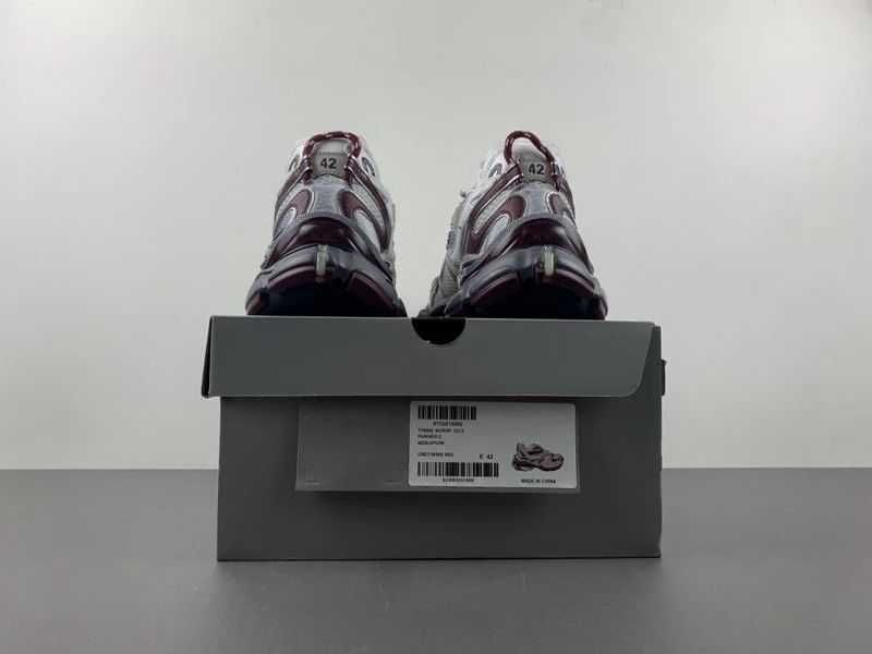 Balenciaga Runner Burgundy Black/Dark Grey
