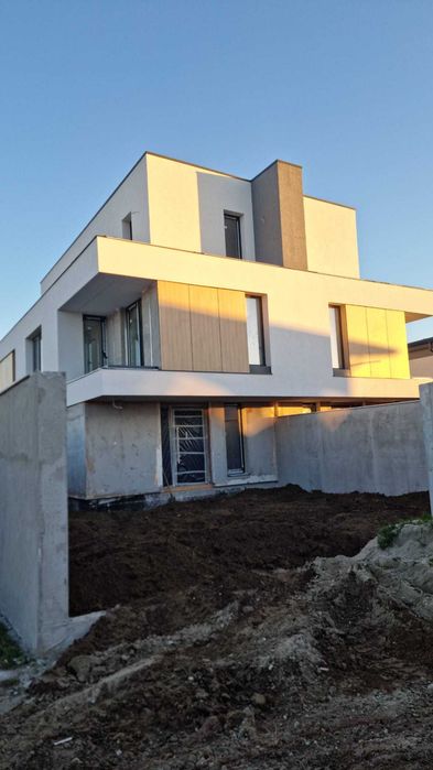 Vile premium individuale S+P+1E+2R subsol, 4 dormitoare, living, curte