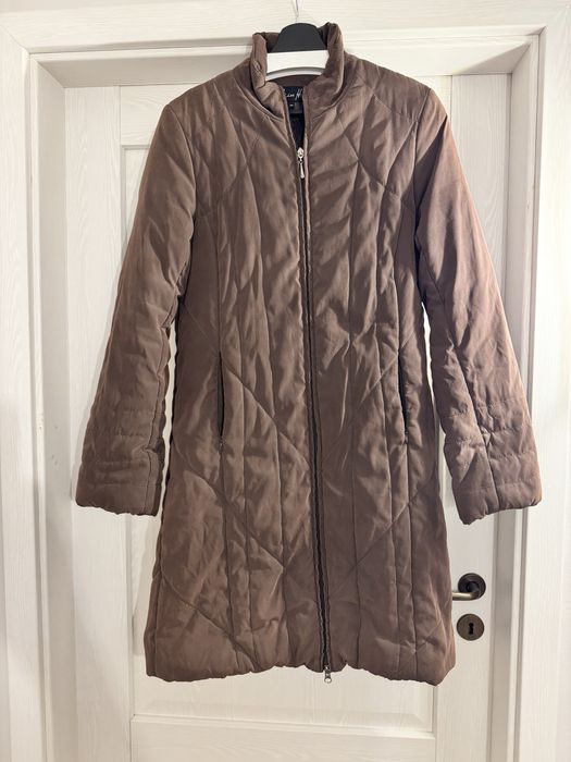 Palton de iarnă Miss H., mărimea 36, maro – femei