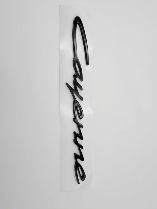 Emblema Compatibila PORSCHE Cayenne 2023 facelift spate negru