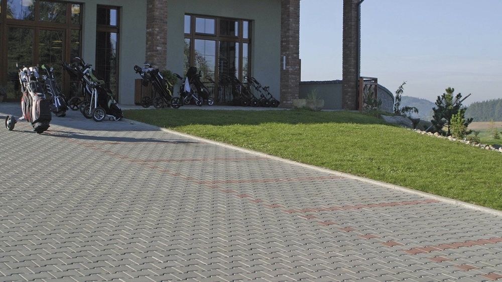 Pavaj vibropresat Ieftin! autoblocant, dublu T, I-uri