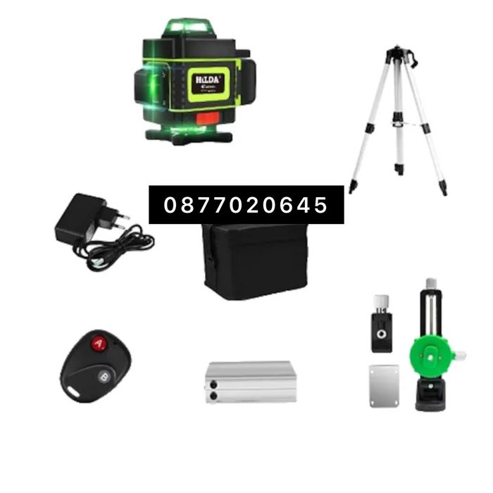 4D Лазерен нивелир с16 линии