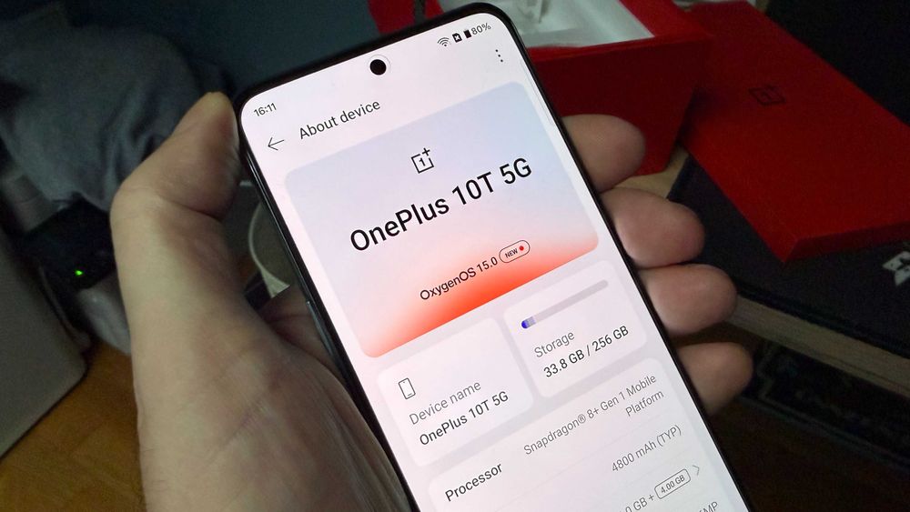 Vând telefon OnePlus 10T ca nou, cutie originală, 256GB, 16GB RAM