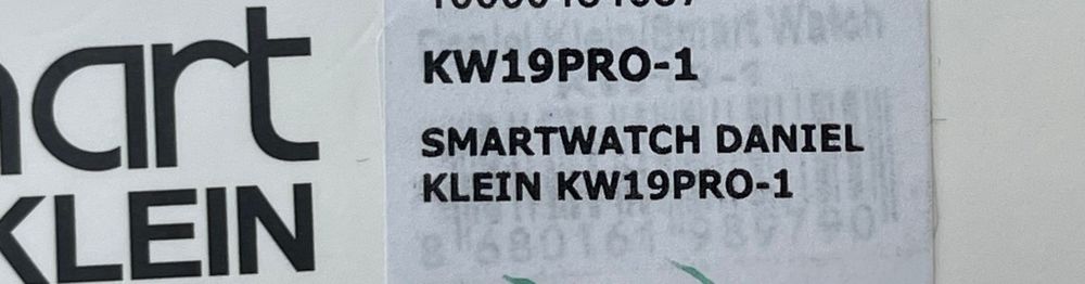 Smartwatch Daniel Klein Amanet BKG