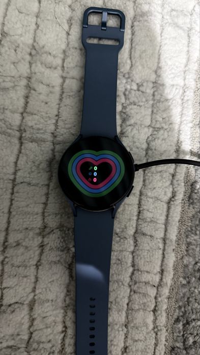 Samsung Watch 5 44мм синий ремешок