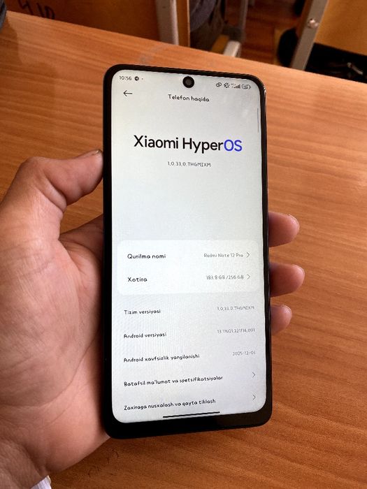 Redmi note 12pro 8/256