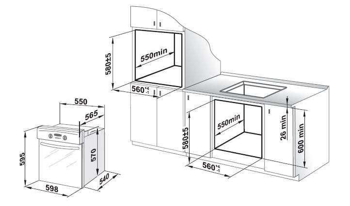 Gefest Духовой шкаф (встраемый) Производство Белоруссия  ДА 602-02 Н1