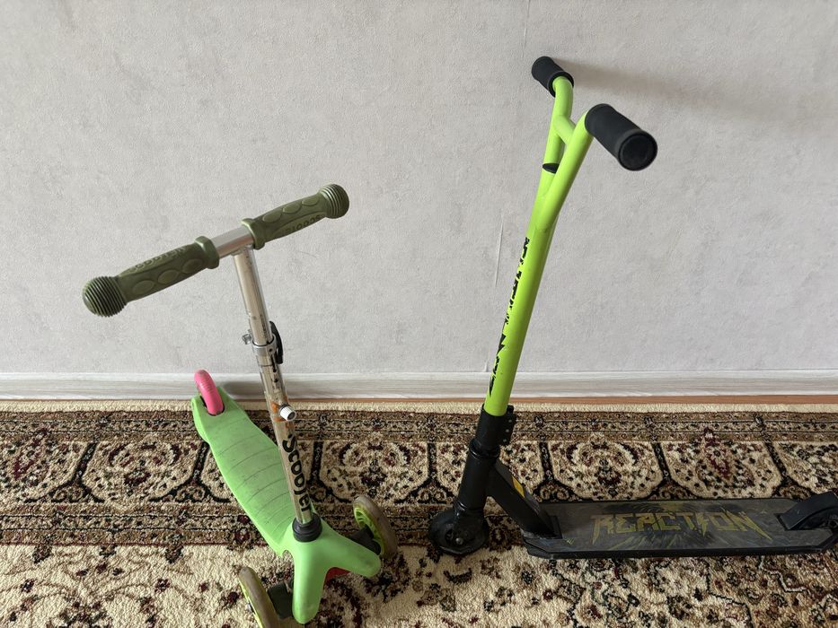 Продам трюковой самокатReaction в отличномсостоянии за 24000 тенге