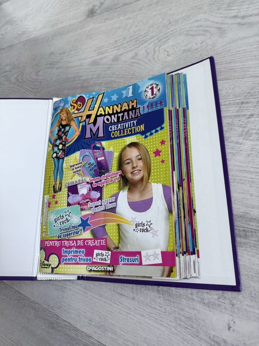 Hannah Montana reviste + biblioraft