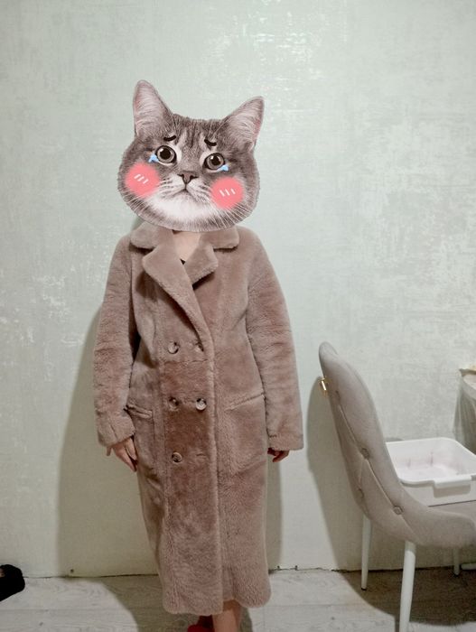 Стильна дублёнка