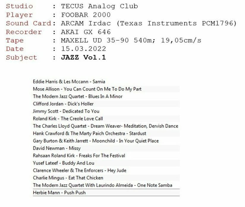 Benzi magnetofon imprimari Maxell Akai Basf Agfa Tdk Quantegy Philips