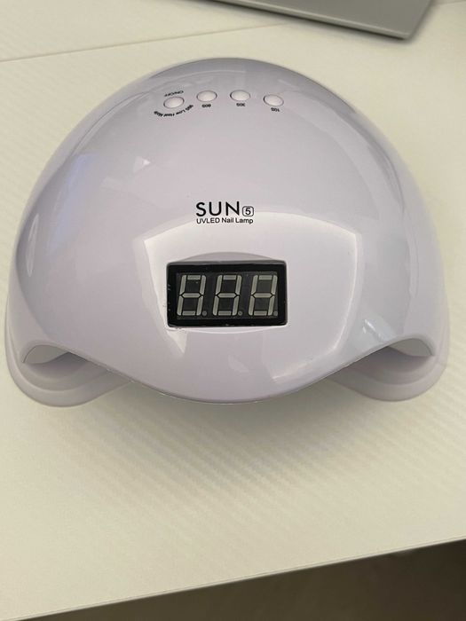 Lampă UV/LED SUN 5 pentru unghii, 48W, complet funcțională