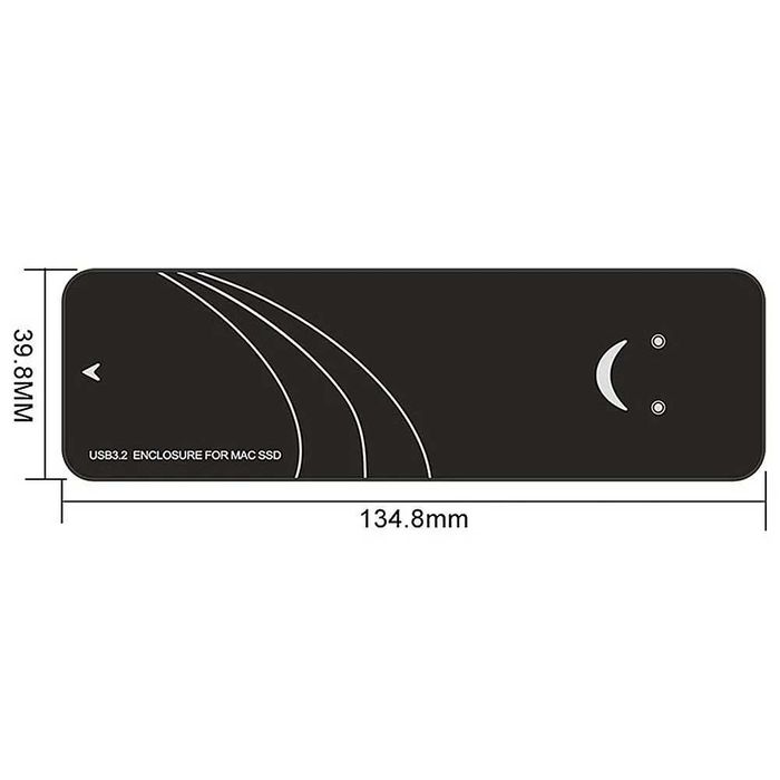 Корпус SSD USB-C для MacBook Air и Pro (2013-17)