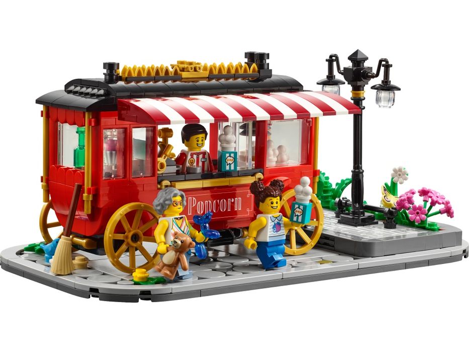 Lego 910052 Вагон за пуканки , Lego bricklink Popcorn Wagon