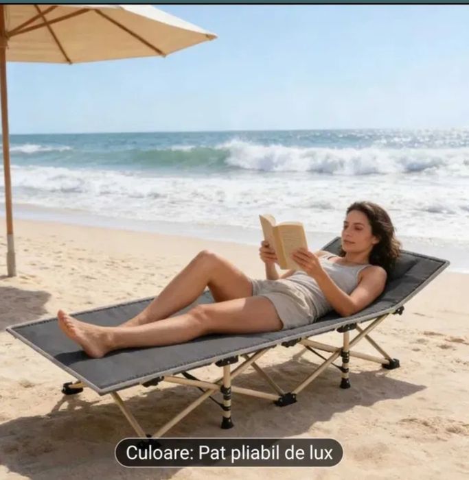 Șezlong pliabila mare(nou la cutie)