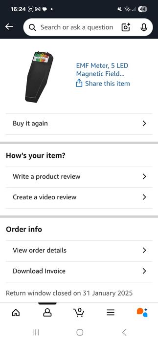 Британский EMF Reader