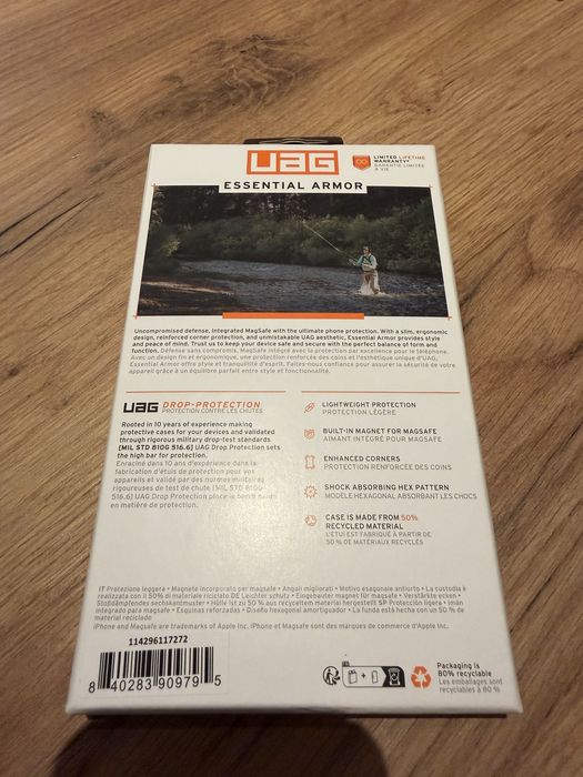 Защитен кальф UAG Essential Armor Magsafe за Iphone 15 Pro Max Olive
