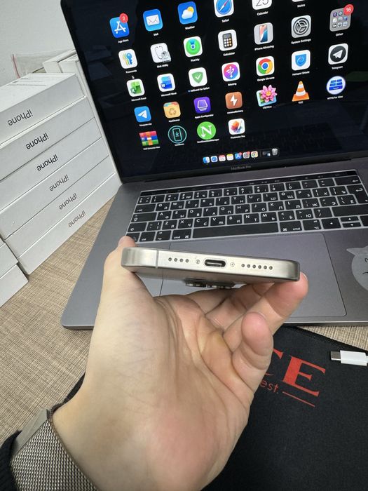 Продаётся iPhone 15 Pro Max 512GB Natural Single