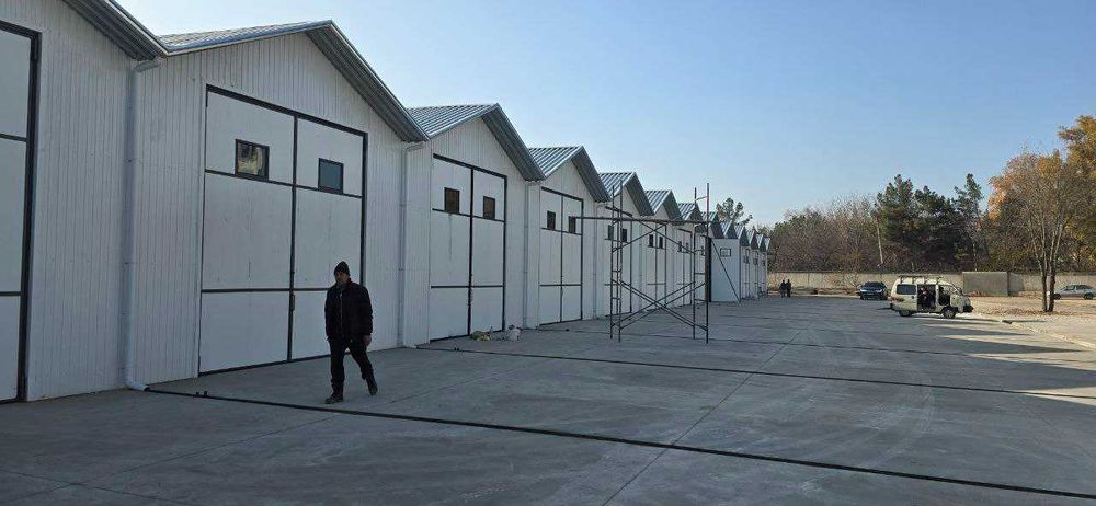Аренда чистый склад, 4.4 м высота. г. Янгиюль 600 м2