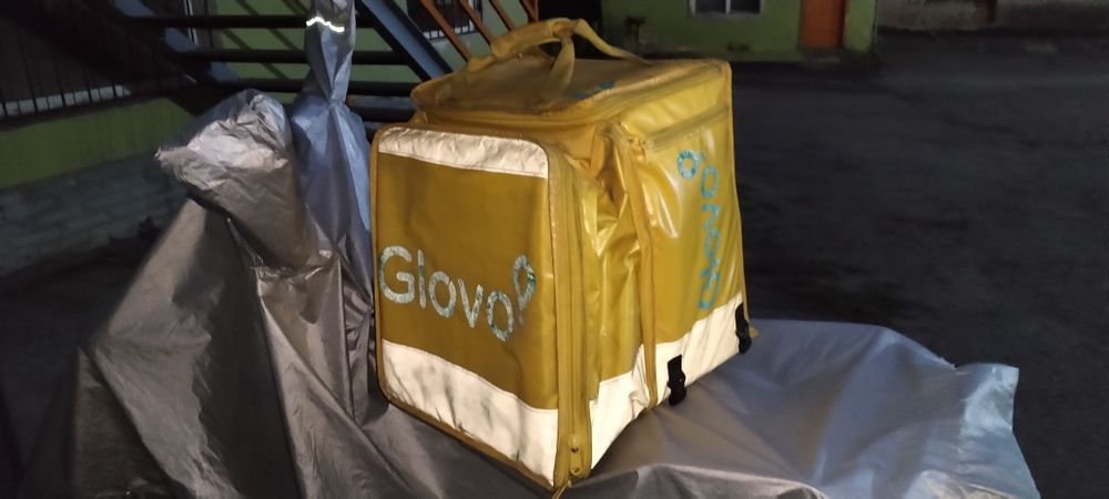 Термосумка Glovo. Термокороб