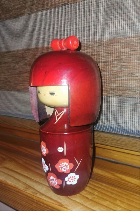 Винтидж кукла Keiji Miyama Kokeshi кукла Кукеши художник Кейджи Мияма