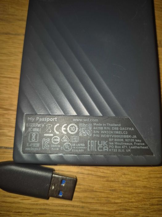 Hard disk extern Western Digital My Passport