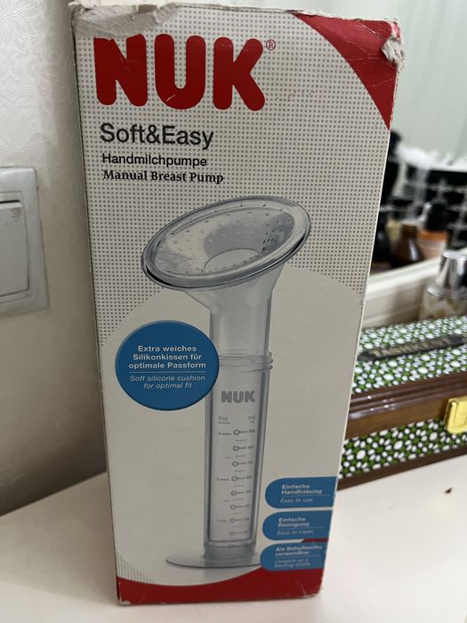 молокоотсос NUK soft easy