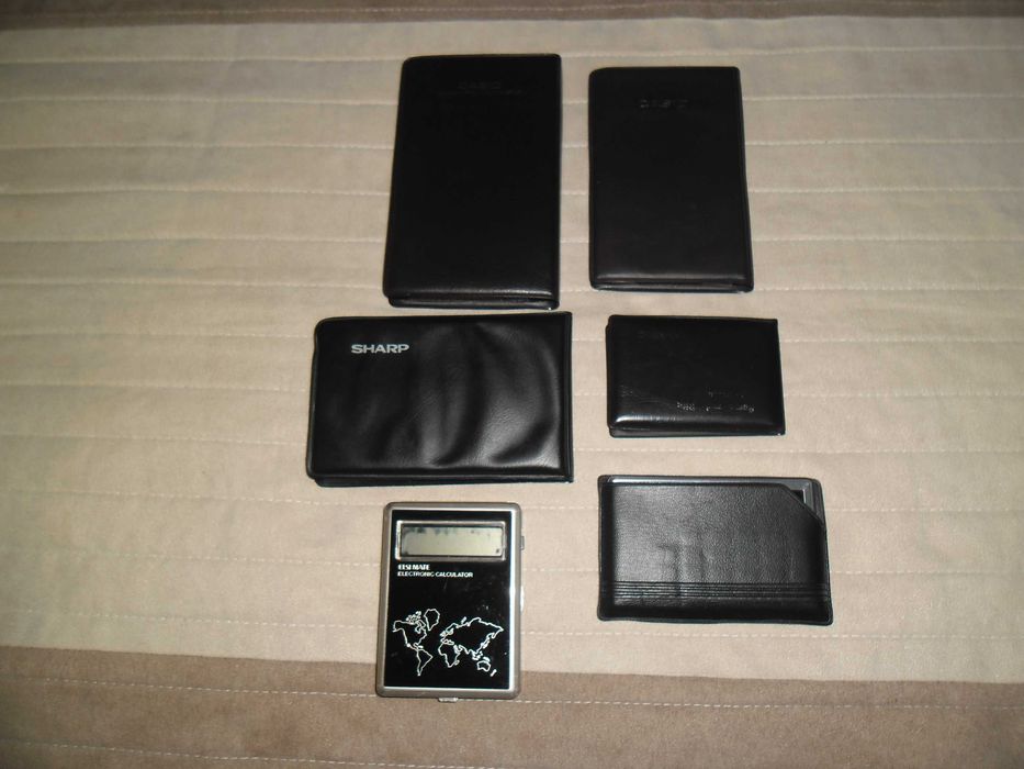 Calculatoare Casio si Sharp Japan anii 80