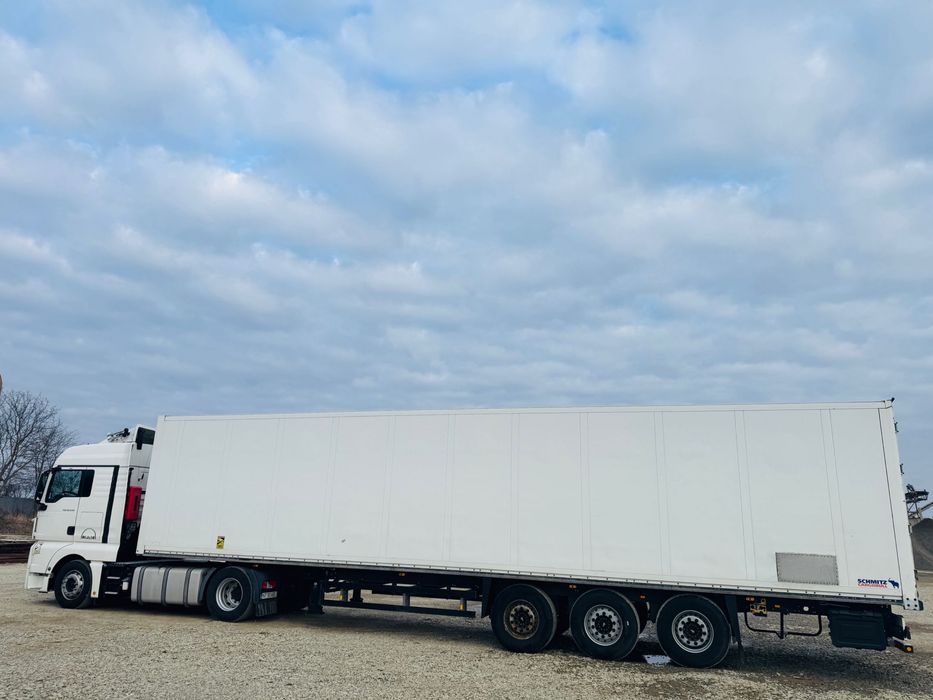 Vand Man TGX 18.440 Euro6 + remorca schmitz box