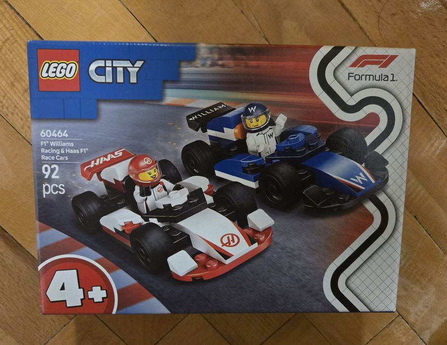 LEGO City - Masini de curse F1 Williams Racing si Haas F1 60464 NOU