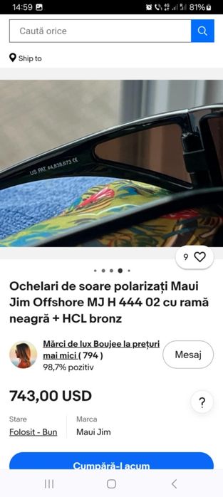 Ochelari Maui Jim