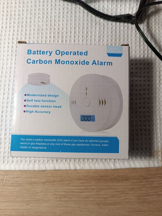 Senzor monoxid carbon nou portabil cu baterii