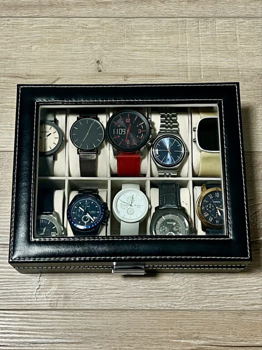 Cutie Caseta Ceasuri Bratari + Ceasuri