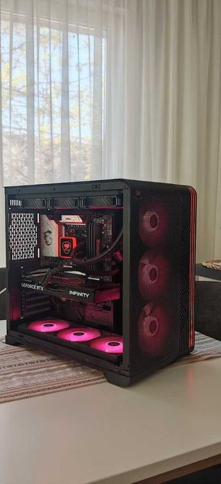 Супер Гейм PC Ryzen 5 9600X/64Gb/2TB SSD/GB RTX 5060TI 16Gb/WiFi&BT/Гаранци