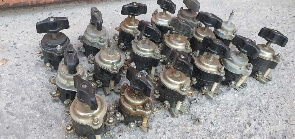 Пакетник (переключатель) СССР 10 А/220V, 6 А/380V.