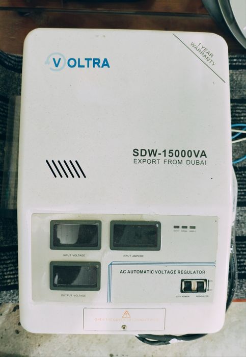Стабилизатор voltra 15.000va
