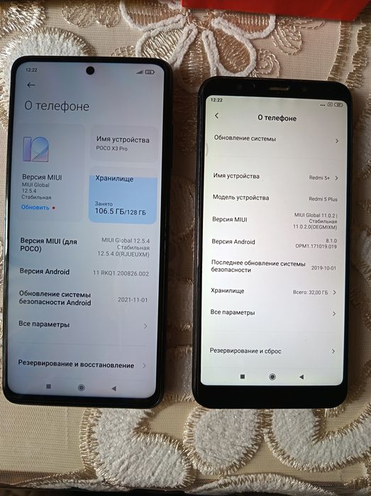 POCO X3 PRO va  Redmi 5+