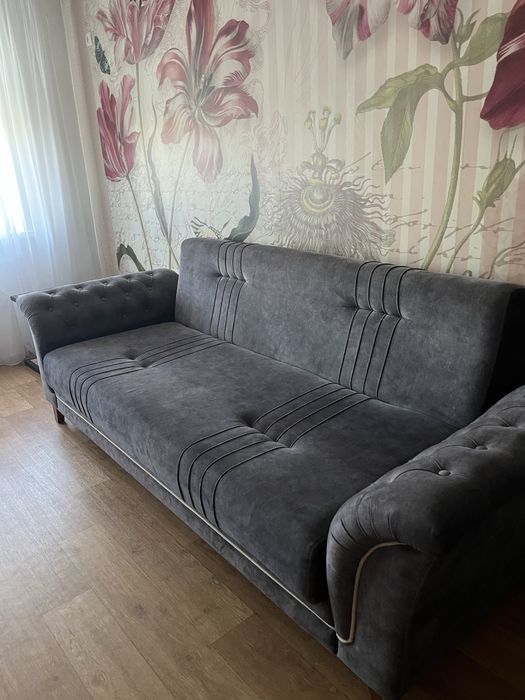 Диван стильный с креслом