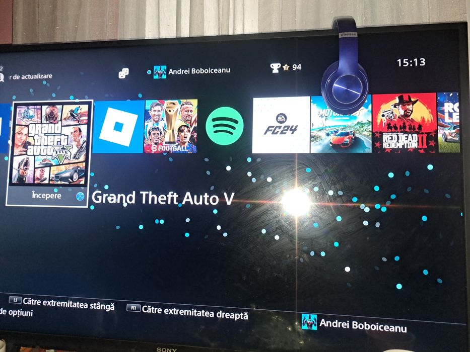 Dau la schimb ps4 pro cu jocuri,gta 5 ,rocket league,roblox,fortnite,red dead redemption 2,fifa 20,21,22 ,FC 24,25,26 ,goat simulator etc.
