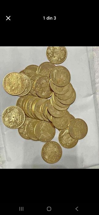 Vand Galbeni suflate cu aur de 24k, pentru detalii contactați-mă trimi