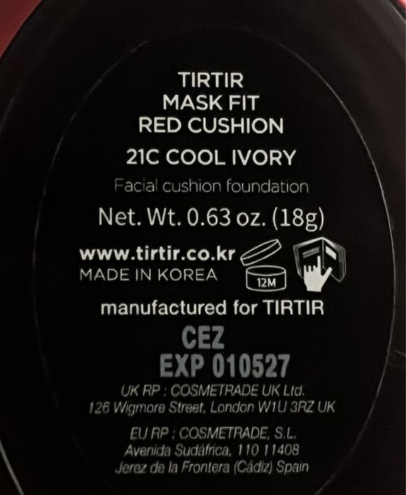 Тональный крем-кушон TIR TIR ОРИГИНАЛ