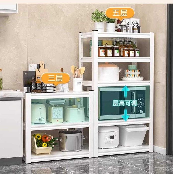 стеллажи для посуды/полки для хранения/сильные шкафы-всё выдержат