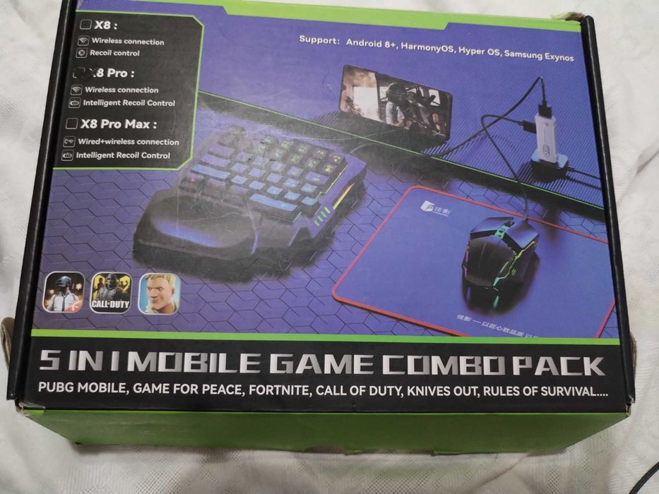 Tastatura gaming pentru Android