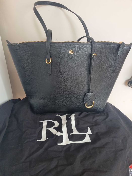 Оригинална чанта Lauren Ralph Lauren Keaton + Dust Bag | Като НОВА