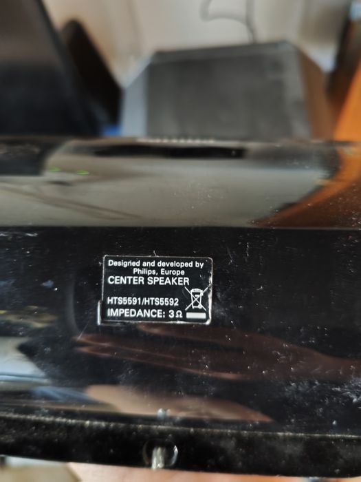 Subwoofer philips si boxa centrala