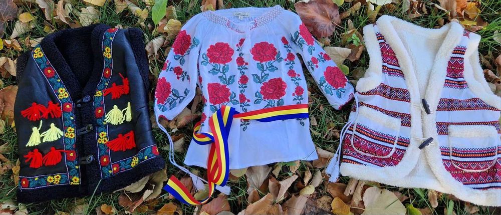 80 lei camasa /ie costum popular national traditional