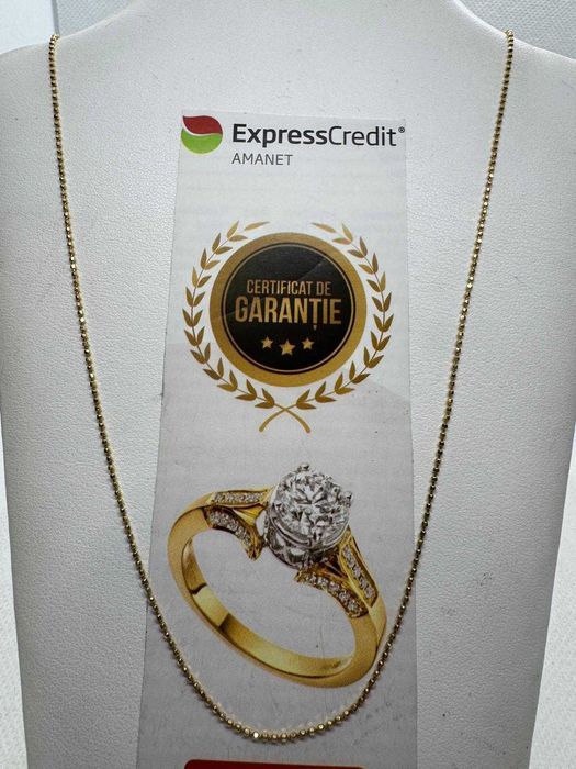 Lant din aur 18k (68164.1/ 10 Pacurari 1) garantie 2 ani!